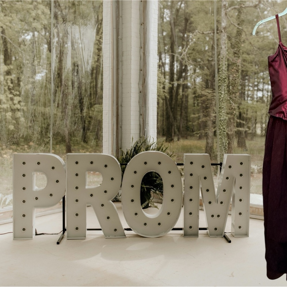 Elegant Burgundy Prom Dress